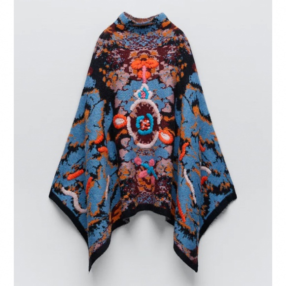 Zara Sweaters - ISO Zara Poncho